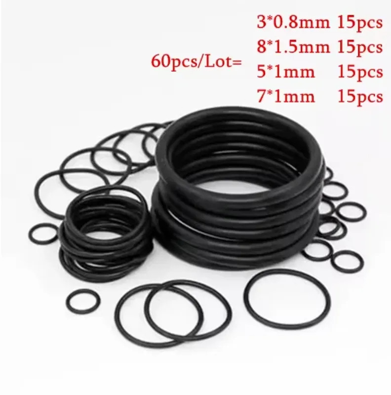 Universal Lighter Spare Set Rubber Seal O Ring Gas Sealant Gasket Repair Parts