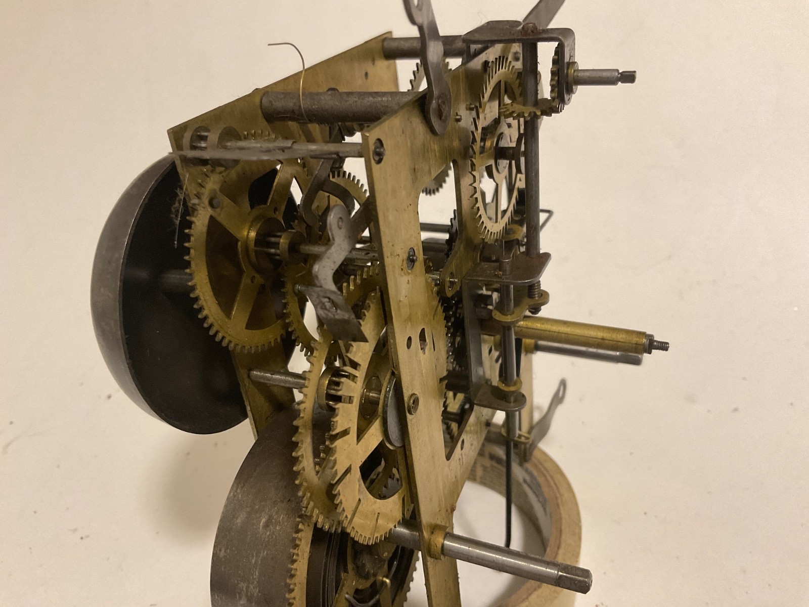 GILBERT PARLOR CLOCK MOVEMENT stamped 11 20