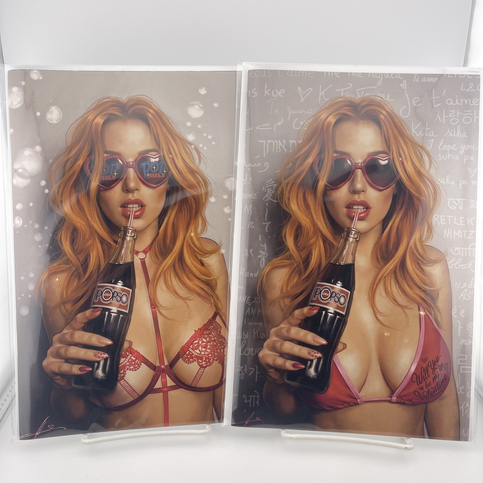 Pop Kill #1 Carla Cohen Valentines Day Special Edition LTD 400