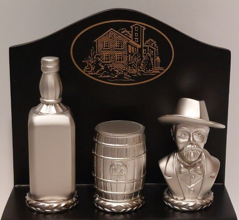 JACK DANIEL’S Whiskey LIMITED BOTTLE STOPPER Set Old No 7 — NEW in BOX with COA