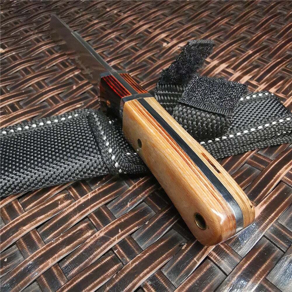 Portable multifunctional stainless steel camping survival EDC self-defense tool