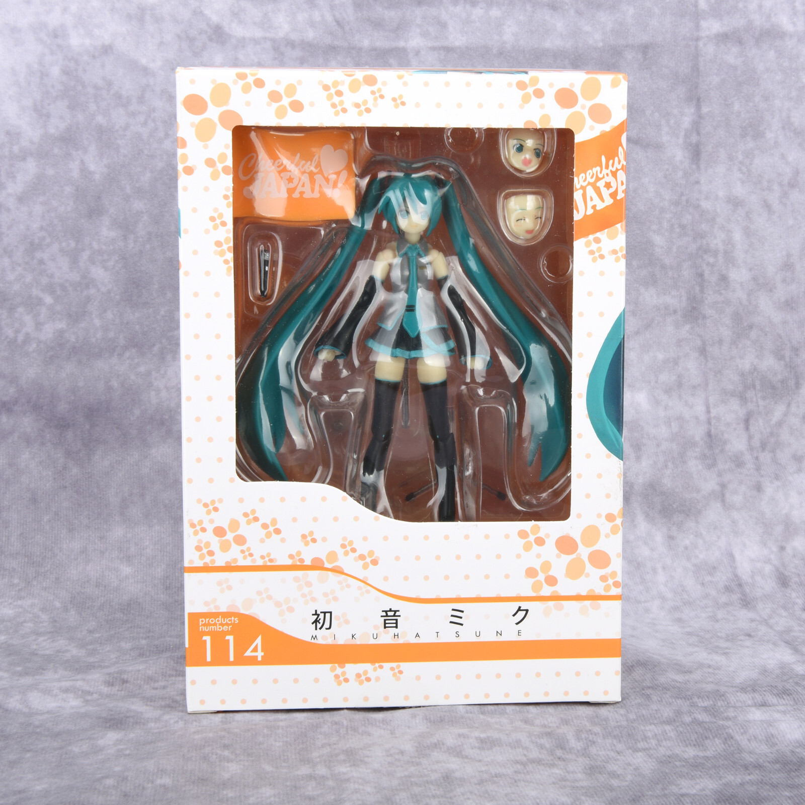Vocaloid Hatsune Miku Project Diva w/Cheerful Accessories 5.5″ Action Figure Toy