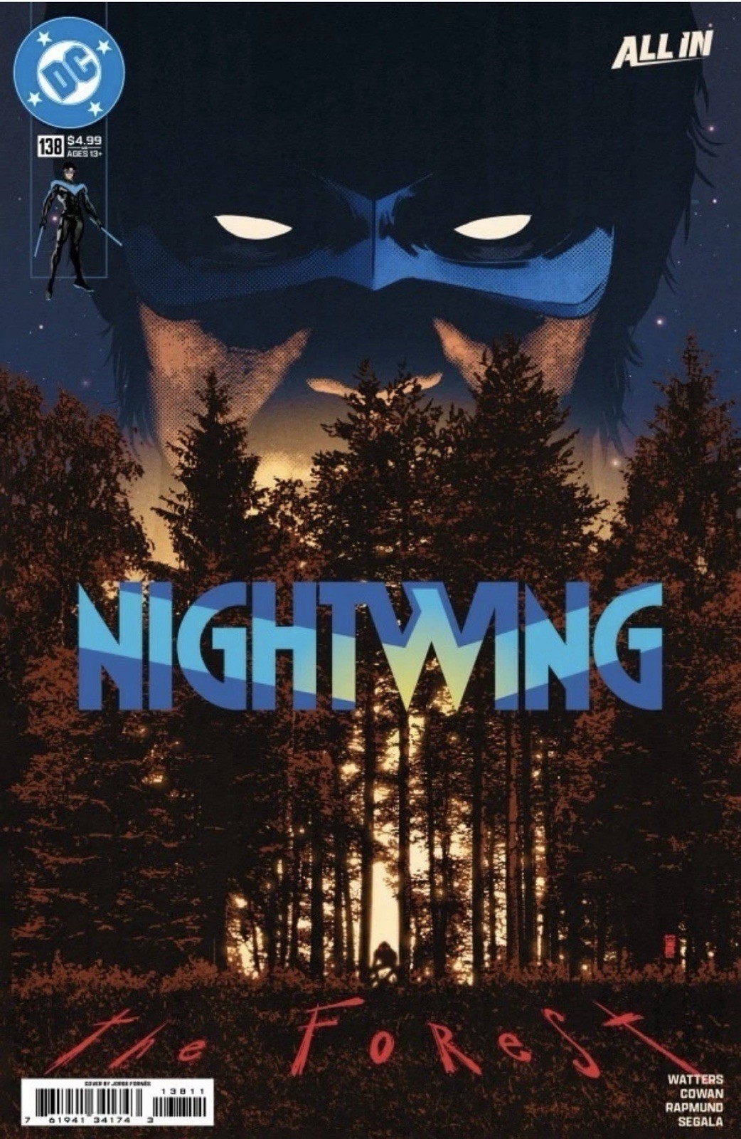 Nightwing #138 CVR A Jorge Fornes 5/20/26 DC Comics