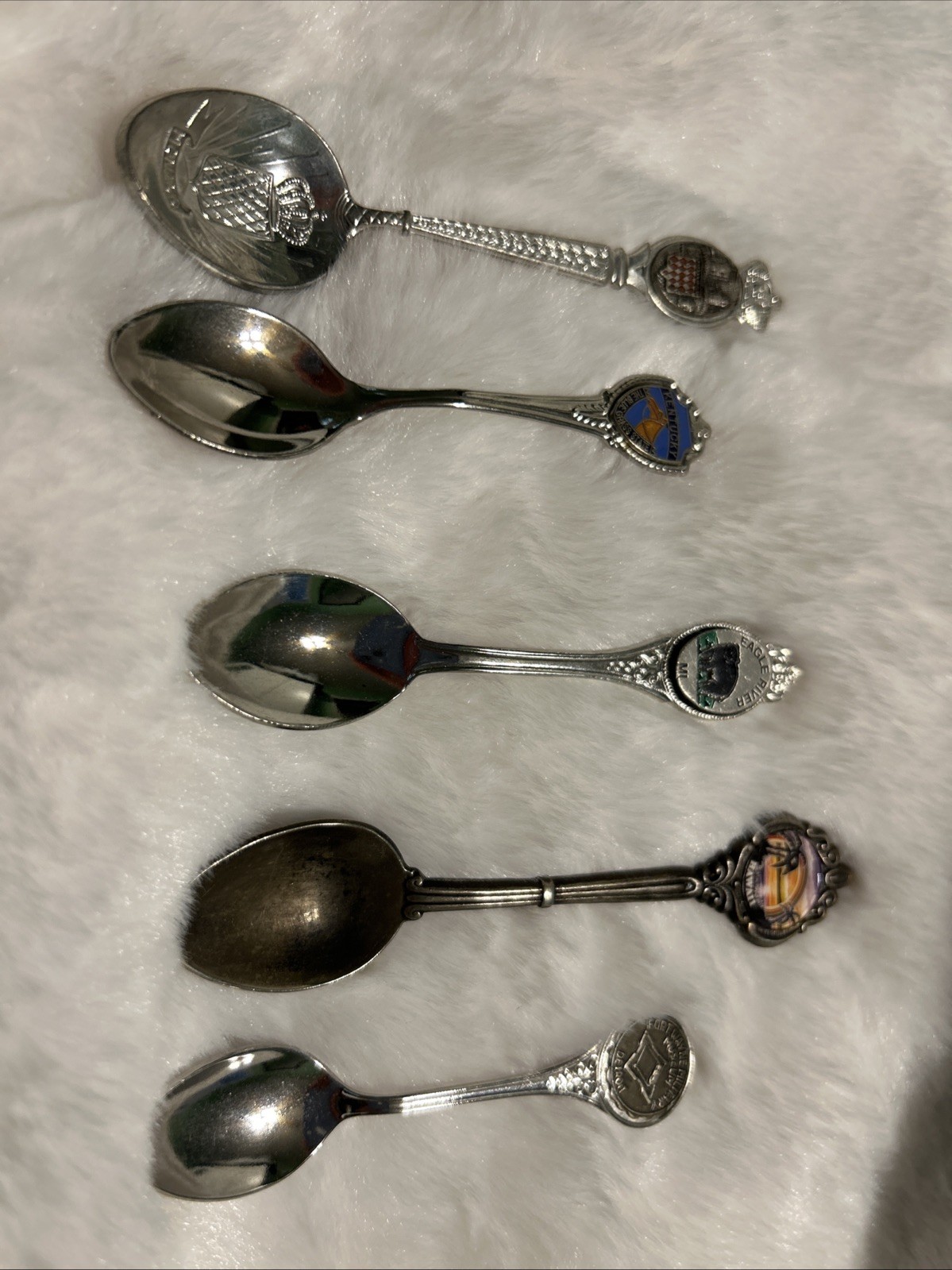 Vintage Collection Of Souvenir, Spoons