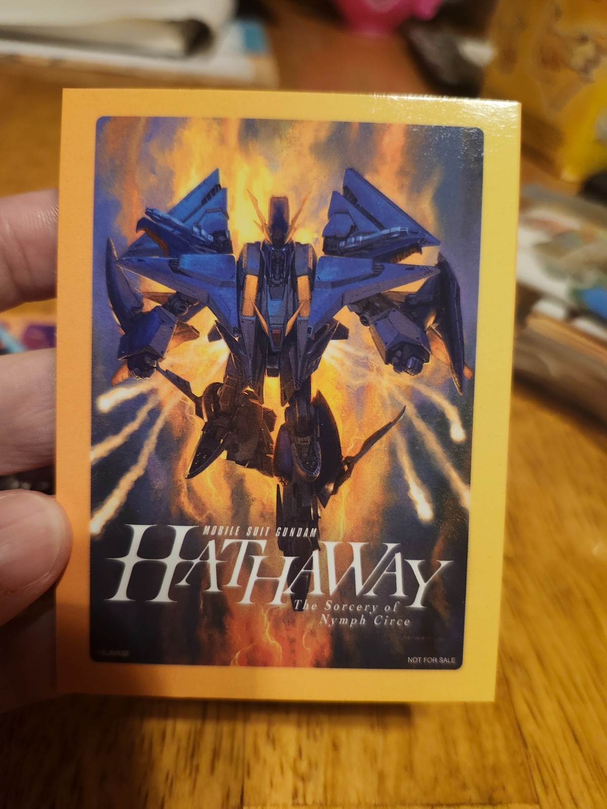 Mobile Suit Gundam Hathaway US Movie Theater Collector Cards Full Set AMC Anime