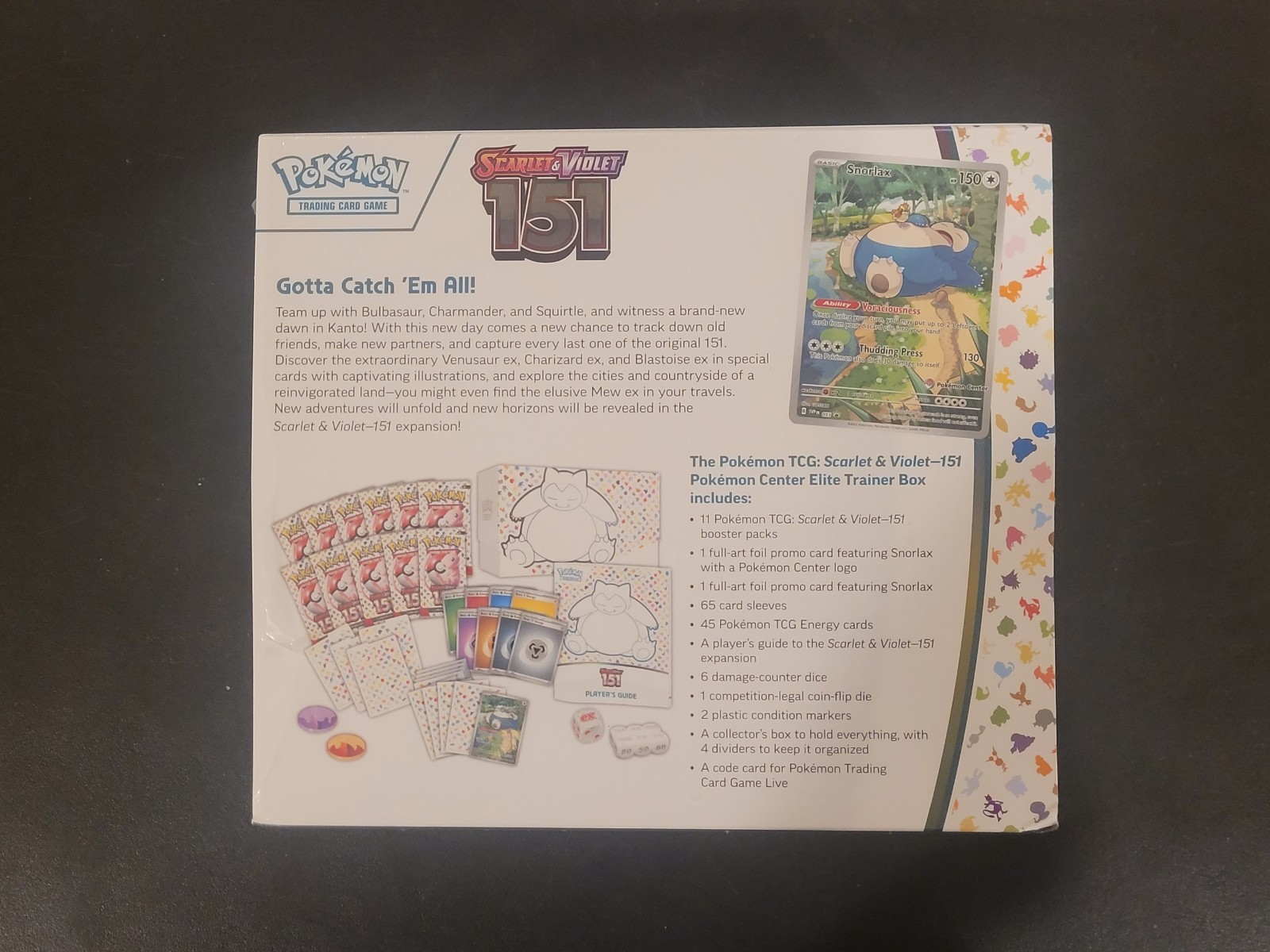 Pokemon 151 Opened Etbs, Booster Bundle Display Case And Booster Bundles