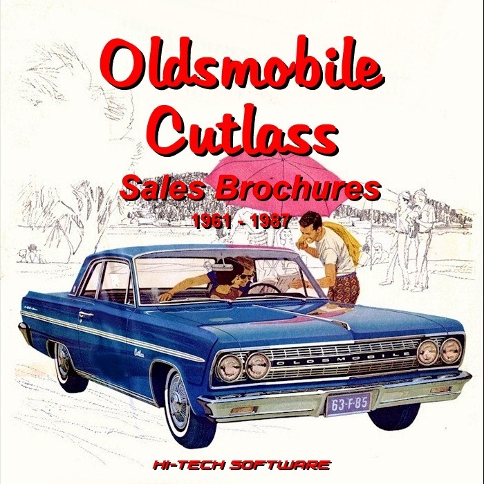 Oldsmobile Cutlass Sales Brochures 1961 – 1987 digital collection