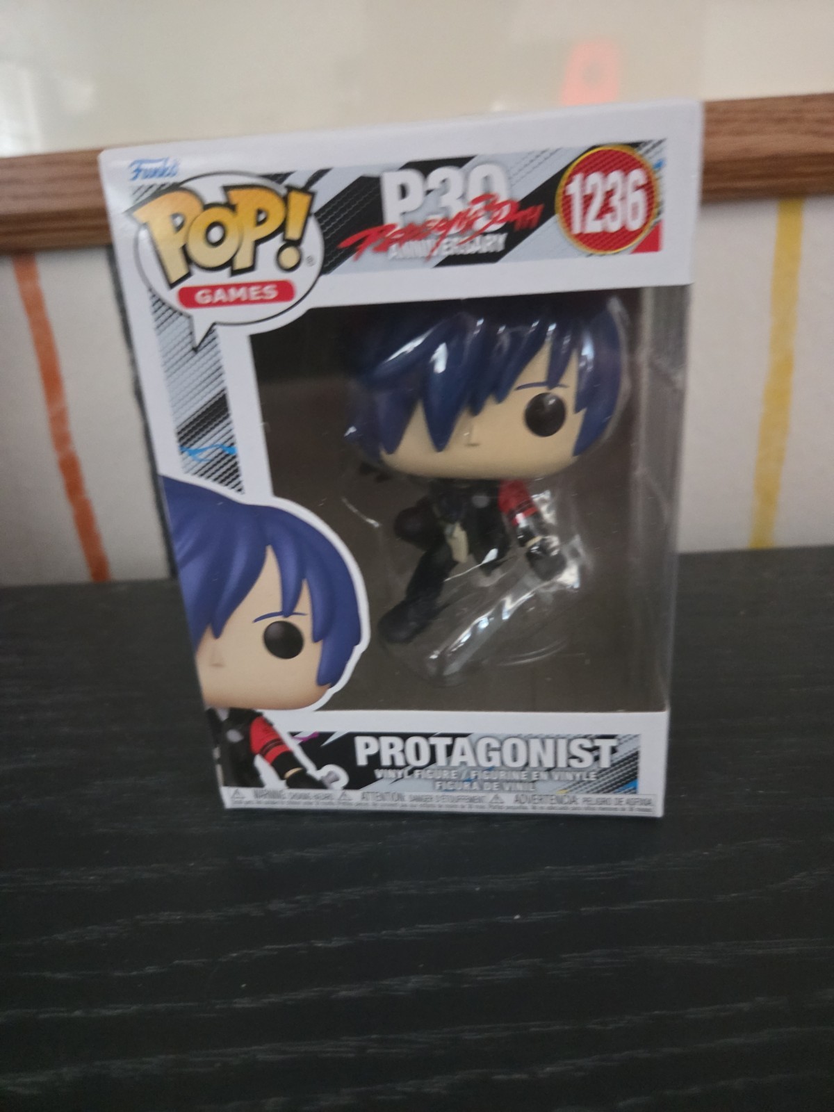 Funko Pop! Vinyl: Persona – Protagonist (Persona 3) (30th Anniversary) #1236