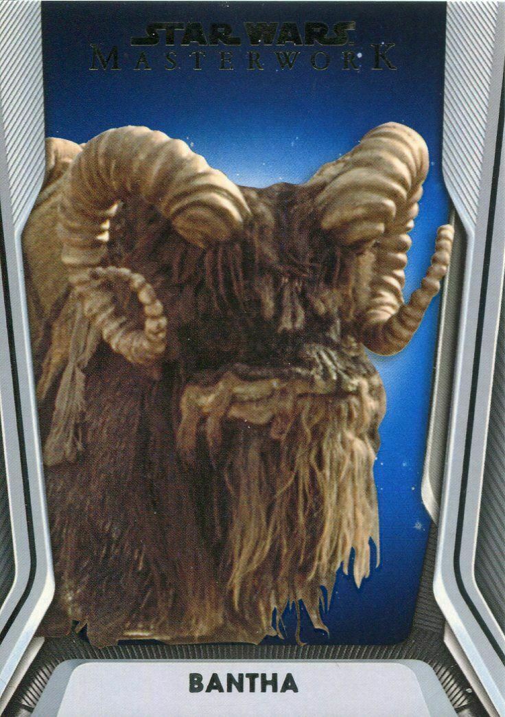 2021 Star Wars Masterwork [Blue Parallel] – U Pick