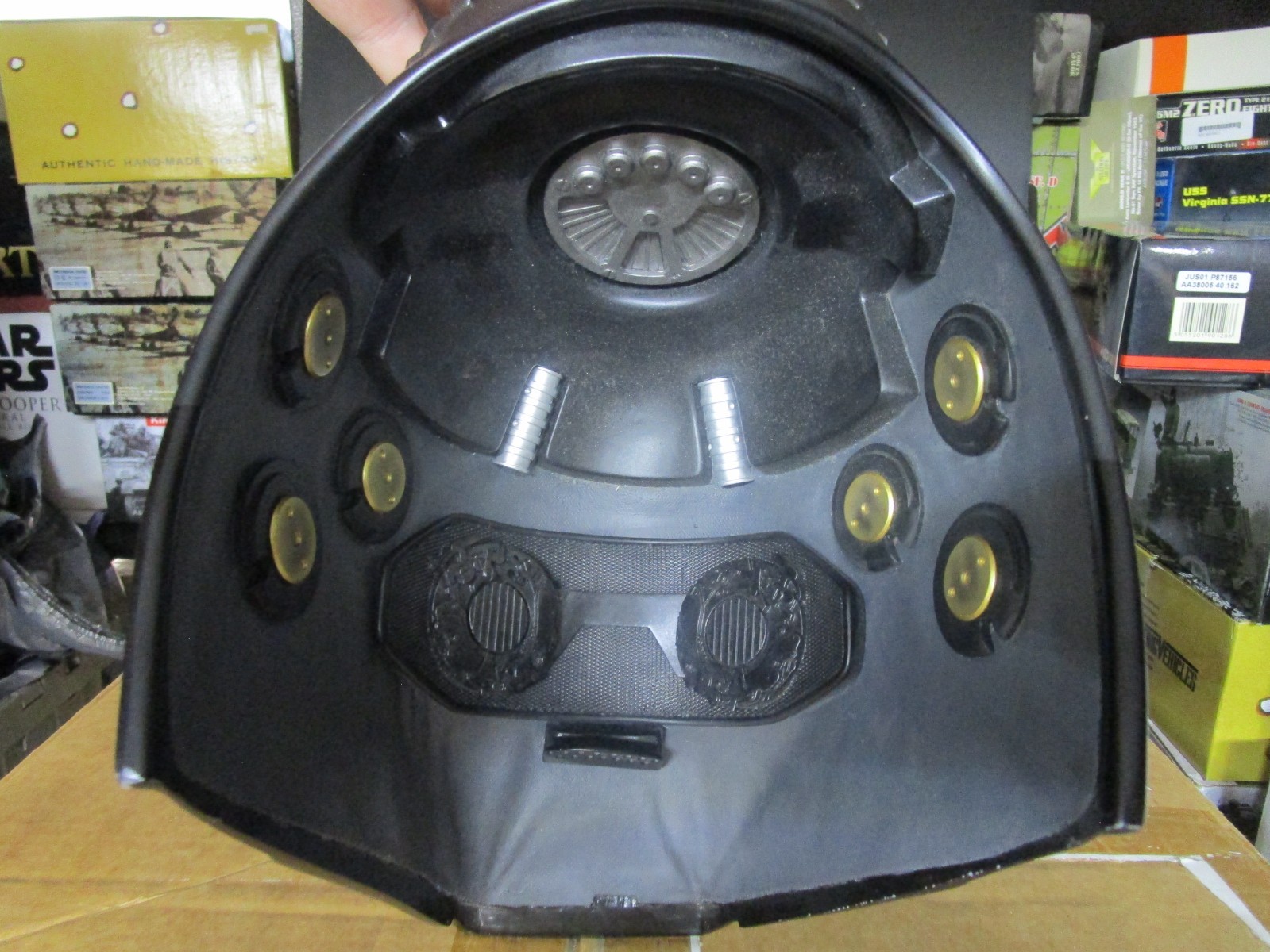 MASTER REPLICAS STAR WARS DARTH VADER HELMET 1/1 SCALE NOT COMPLETE
