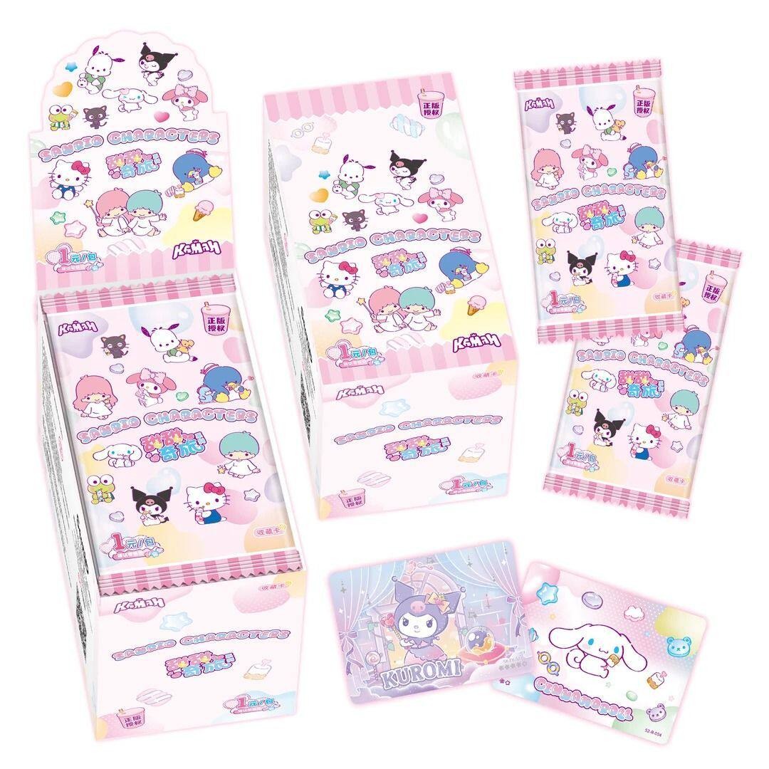 Sanrio Characters Trading Cards Booster – 36 Packs Box Sealed Collectible TCG