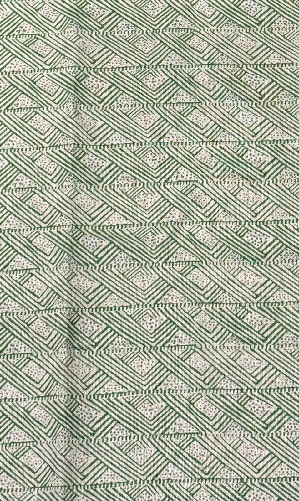 Christopher Farr Belge Fabric in Green–26″ Piece