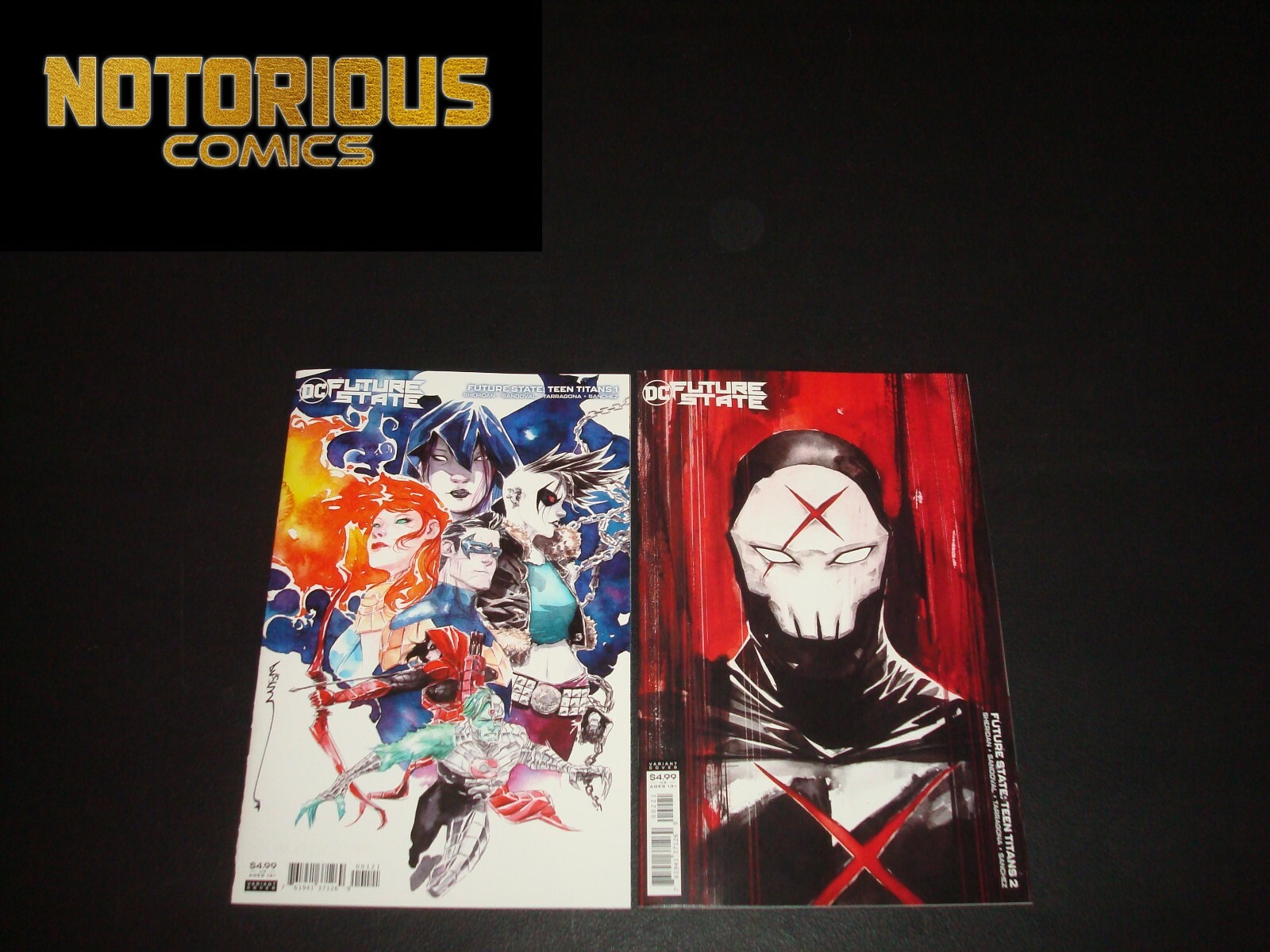 Future State Teen Titans 1-2 Complete Variant Set Comic Lot 1st Red X Collection