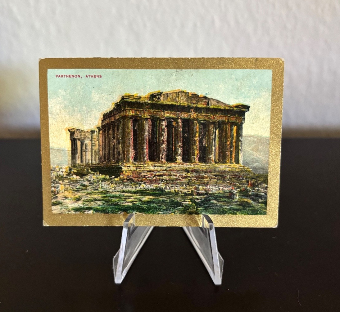 1911 T29 Pan Handle Scrap Sights & Scenes The Parthenon at Athens Greece