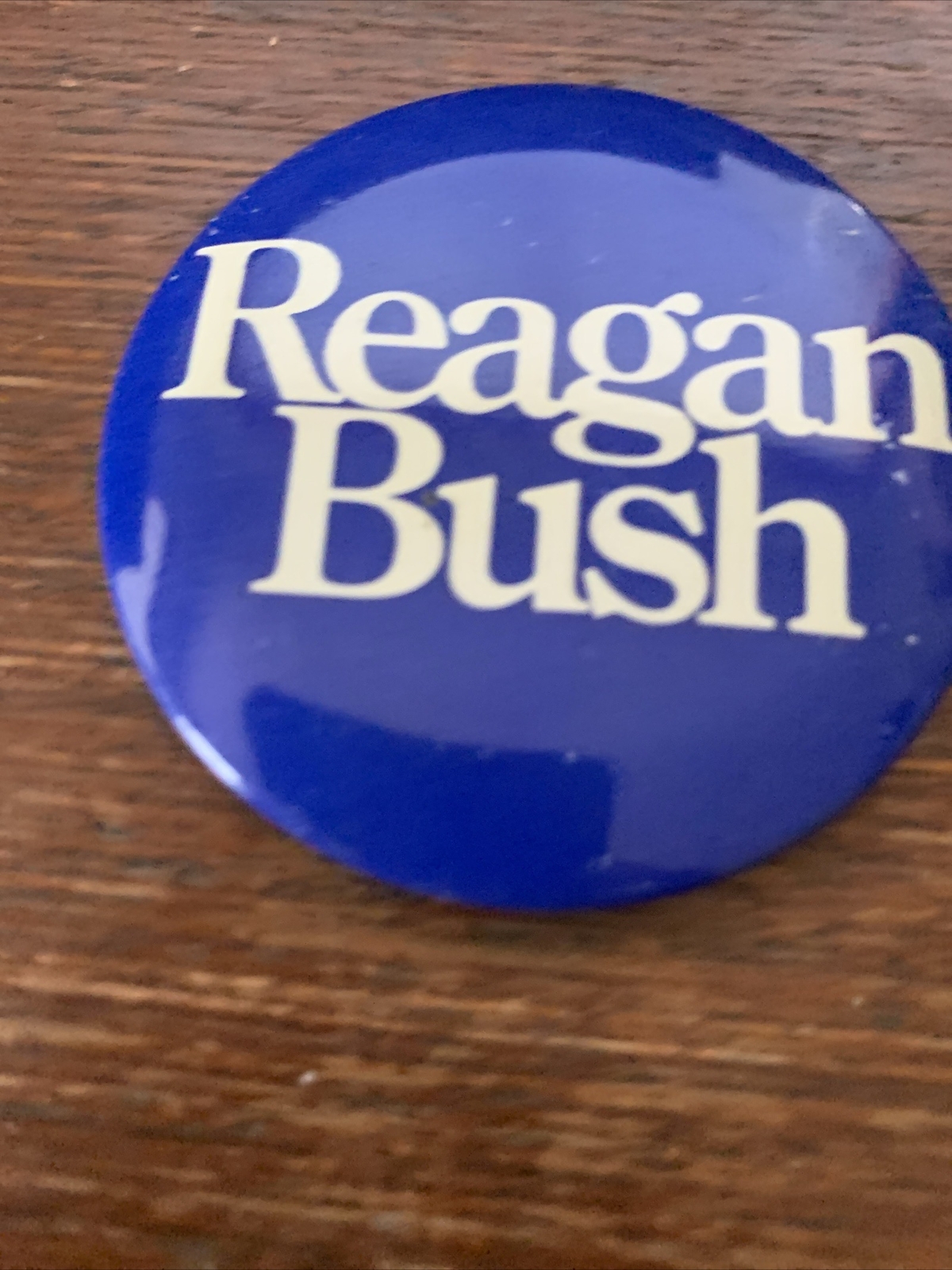 Reagan Bush 2.25 Inch Political Campaign Pinback Button