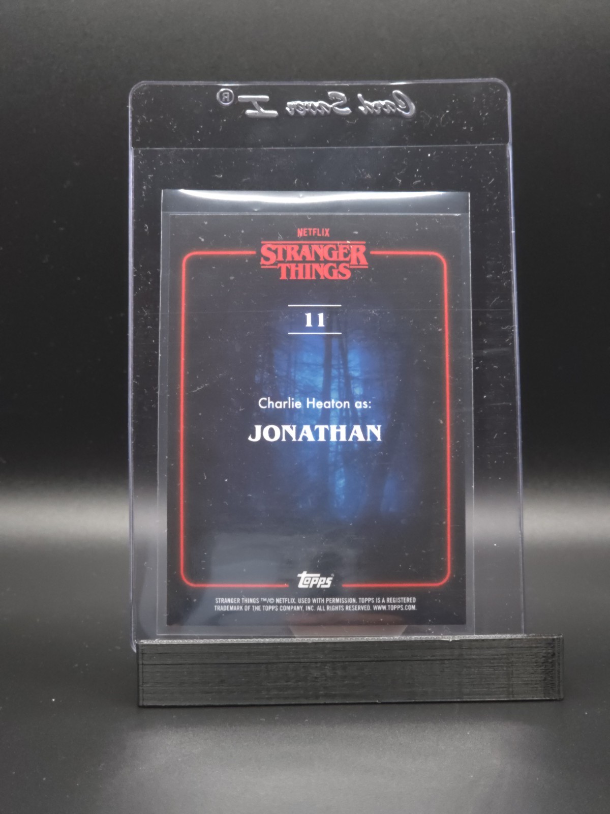 2025 Topps Stranger Things Jonathan Charlie Heaton Upside Down SP /10