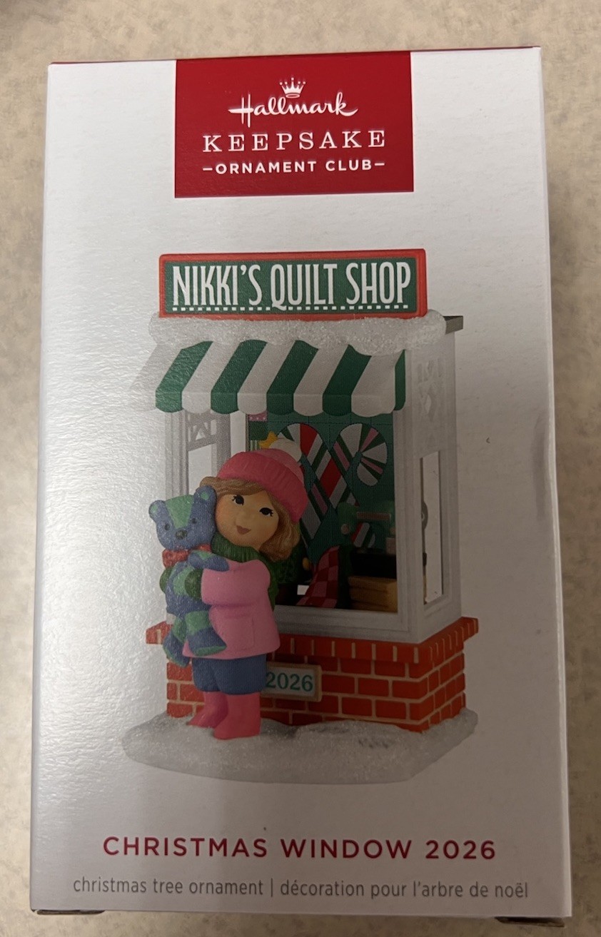 Hallmark 2026 Keepsake Koc Christmas Window 2026 Ornament NEW