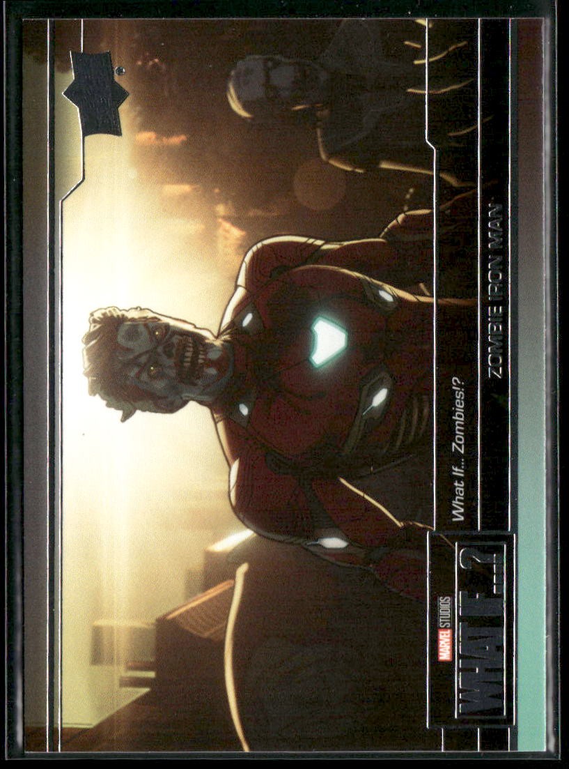 2023 Upper Deck Marvel What If…? #37 Zombie Iron Man 5Ad