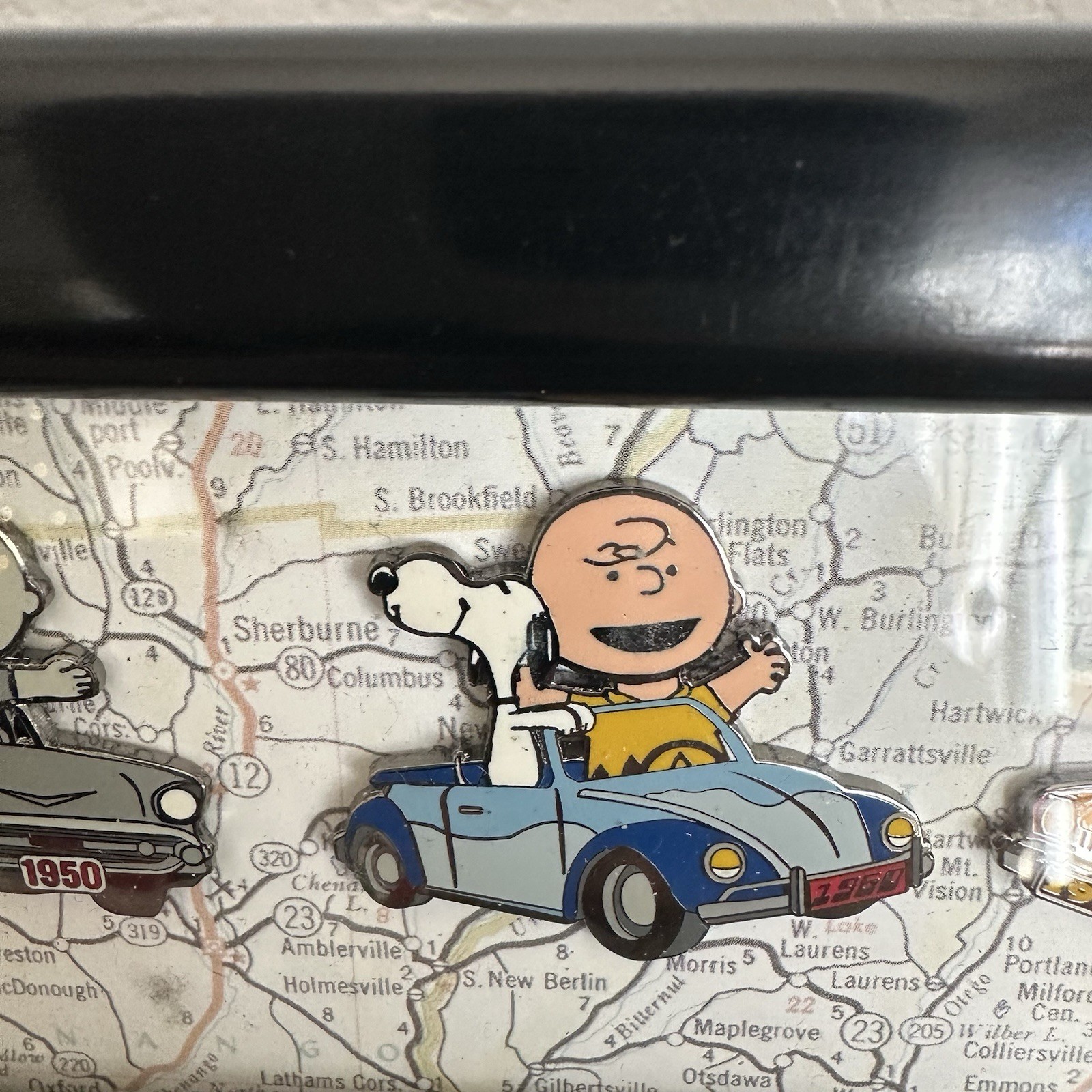 PEANUTS Snoopy Collector Limited Edition 50th Anniversary Pin Set in Case