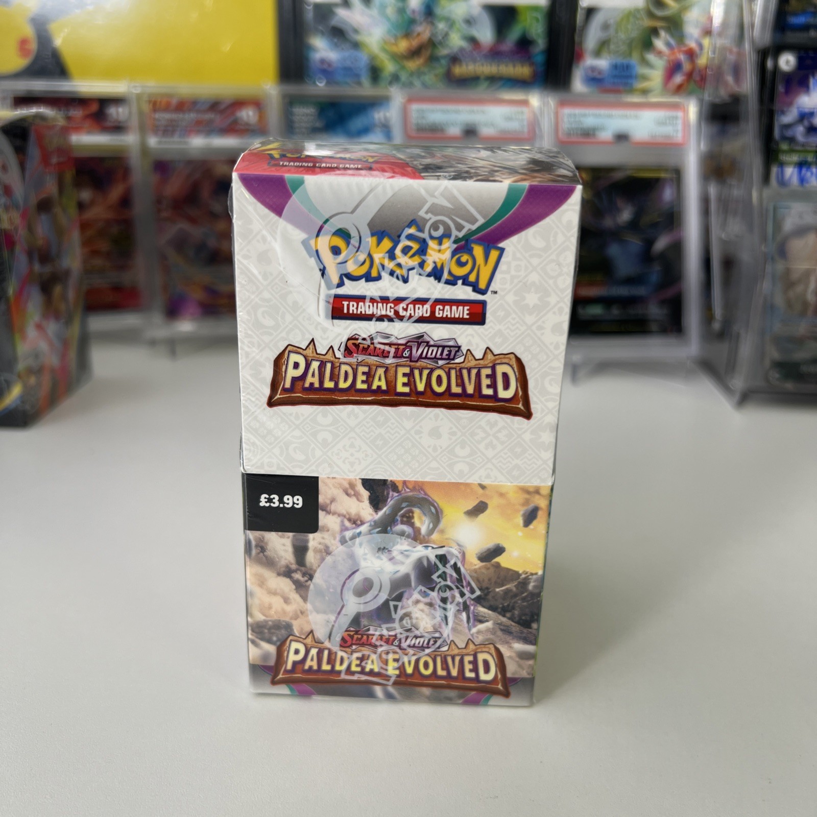 Pokémon TCG Scarlet & Violet Paldea Evolved Half Booster box – Sealed