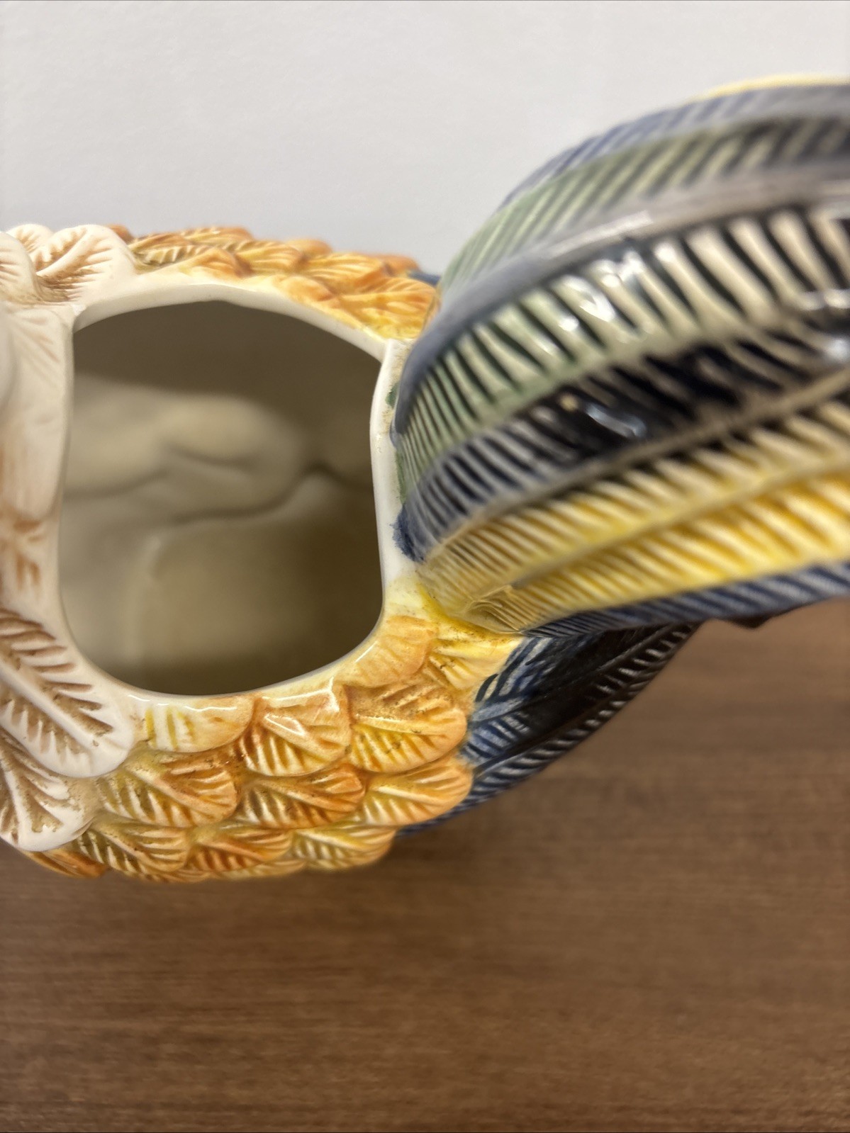 Jay Import Co Vintage Ceramic Rooster Planter