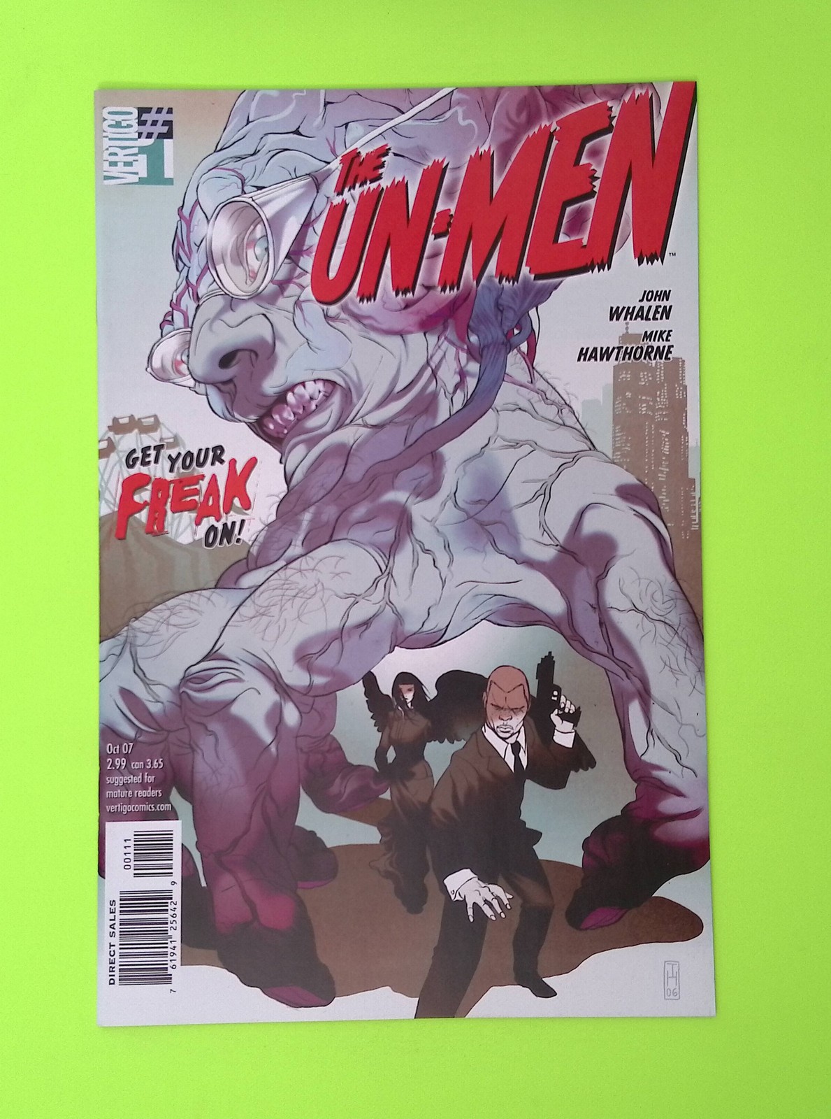 The Un-Men #1 2007 Vertigo High Grade Comic Book R82-198