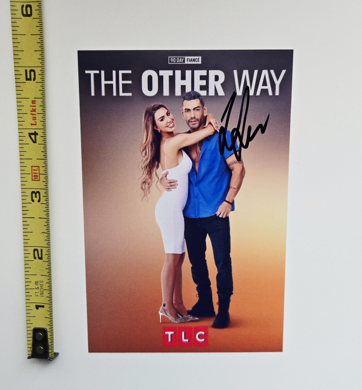 AUTHENTIC SIGNED SARPER GUVEN PHOTO 90 DAY FIANCE THE OTHER WAY SERIES AUTOGRAPH