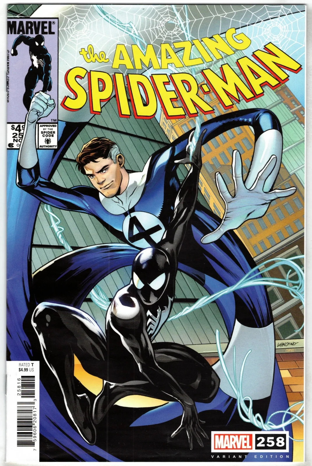 AMAZING SPIDER-MAN #258 1:25 EMA LUPACCHINO FACSIMILE EDITION VARIANT NM 2024