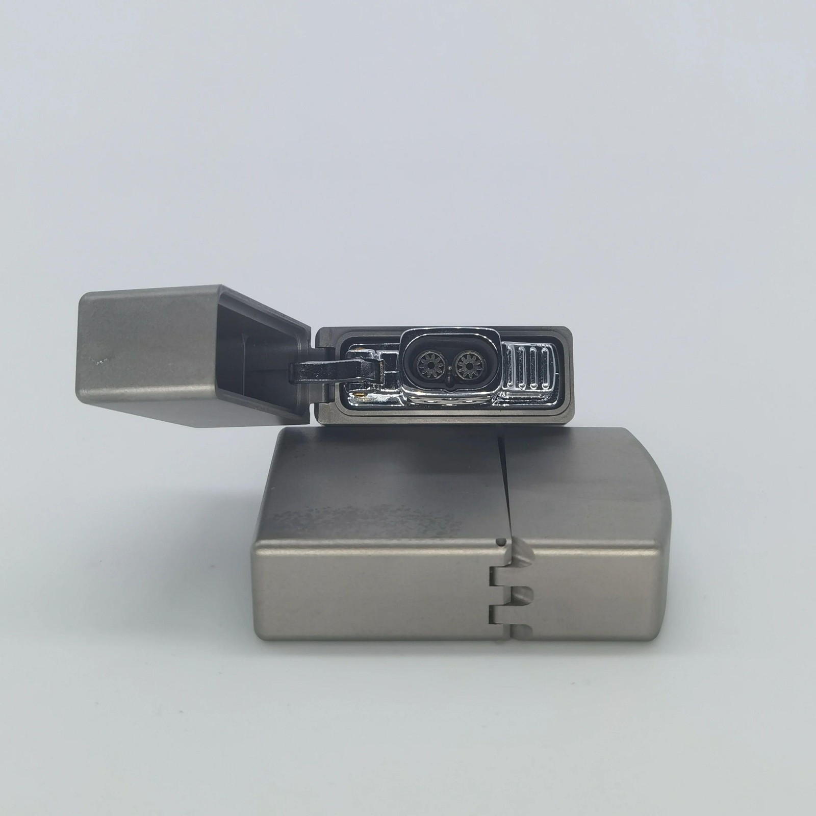 ZORRO 912s Titanium Shell Lighter Set Brass Inner Tank & Dual Jet Gas Insert