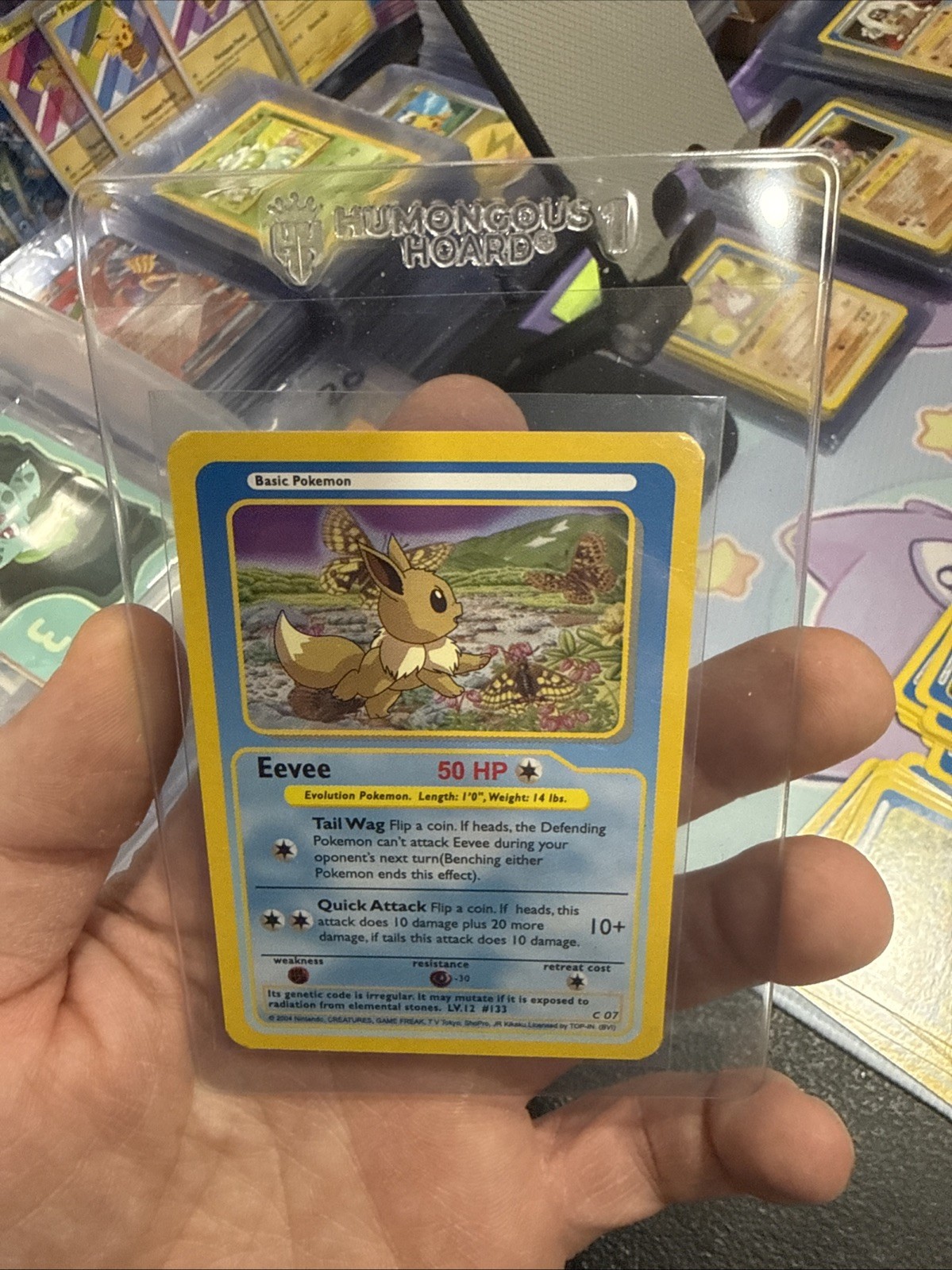 Eevee Funskool Pokemon India single Card