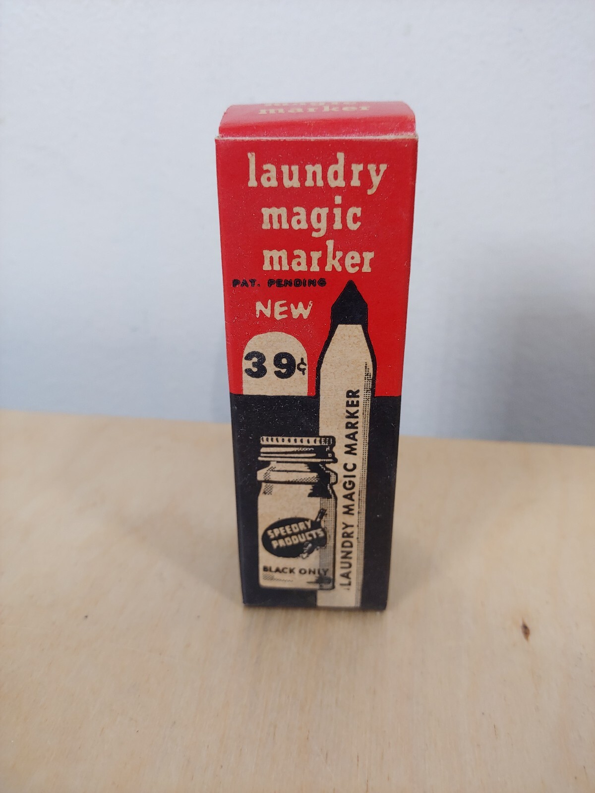 NOS Vtg Speedry Products Inc Laundry Magic Marker Kit 1950s-60s