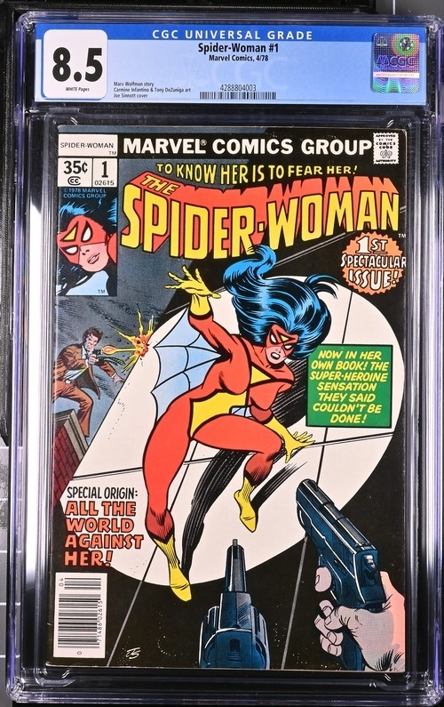 Spider-Woman #1 CGC 8.5