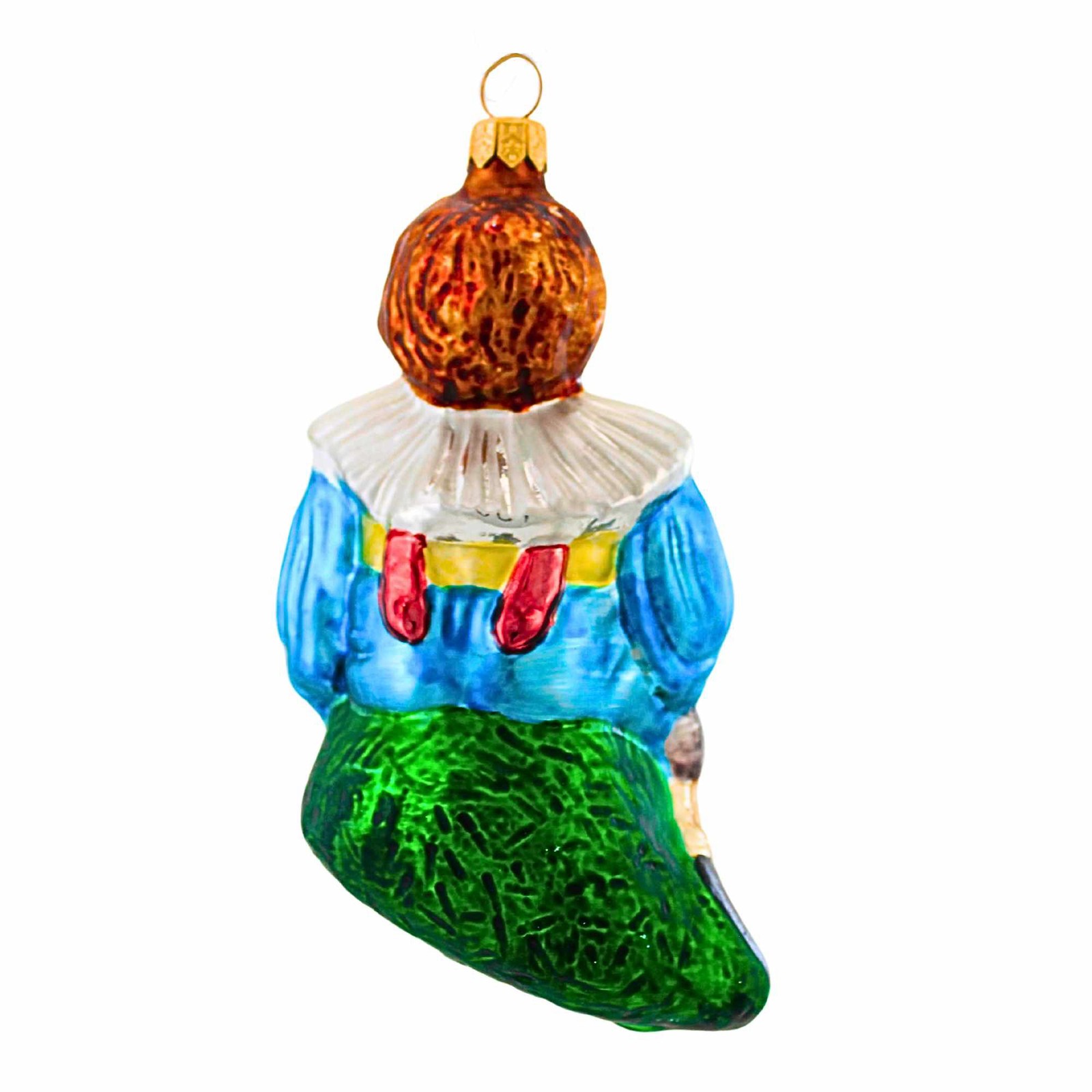 Christopher Radko 5.75In Master Jack, Glass, Ornament Watering Can Cat 962440