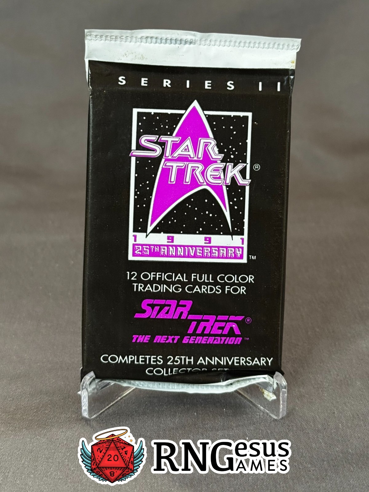 1991 Star Trek Impel 25th Anniversary Series II Pack Sealed Unopened