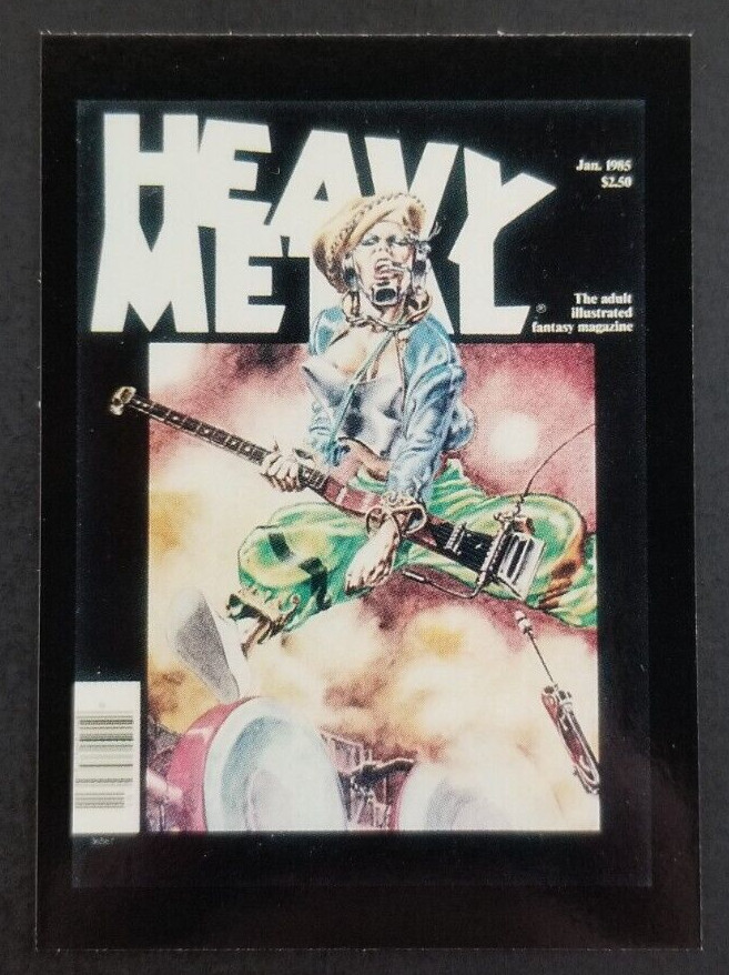 Heavy Metal 1991 Fantasy Horror Sci-Fi Comic Images Card #59 (NM)