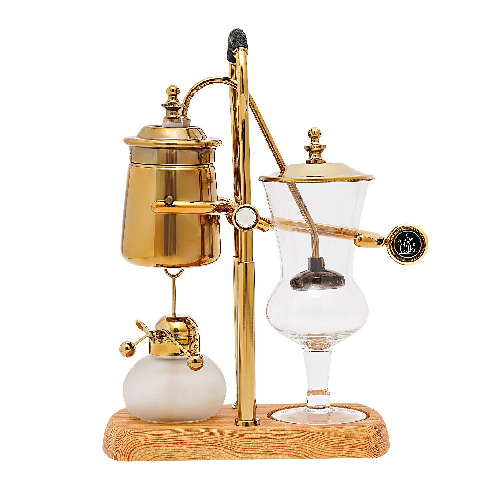 15OZ Royal Belgian Belgium Balance Syphon Coffee Maker Siphon Brewer Golden