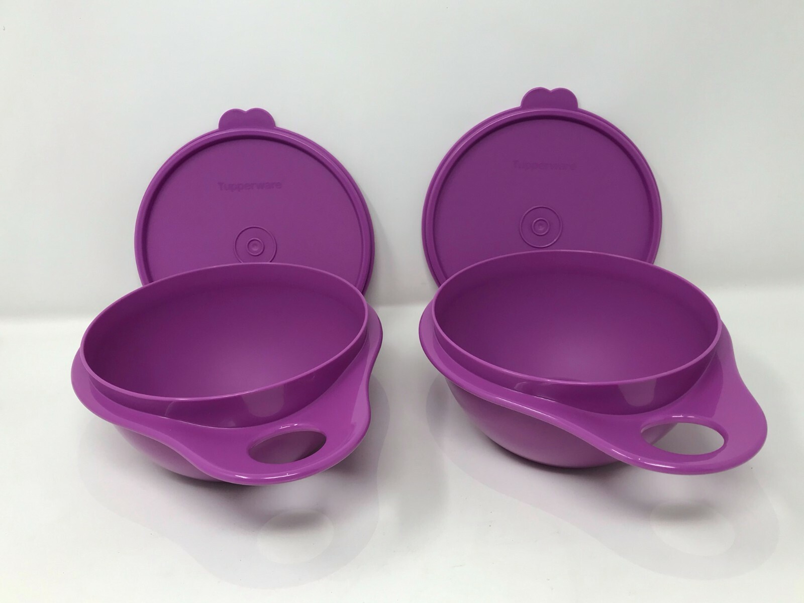 TUPPERWARE THATSA BOWL EXTRA MINI SET 2.5 CUP 600mL MULBERRY NEW