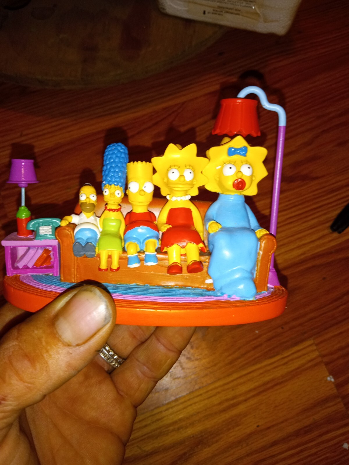 the simpsons hamilton collection, multiple pieces with letter of authenticity.