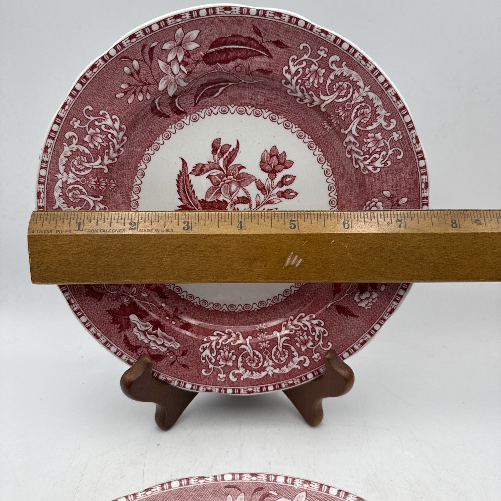 Vintage Spode Camilla 7.5″ Salad Plates Set Of 4