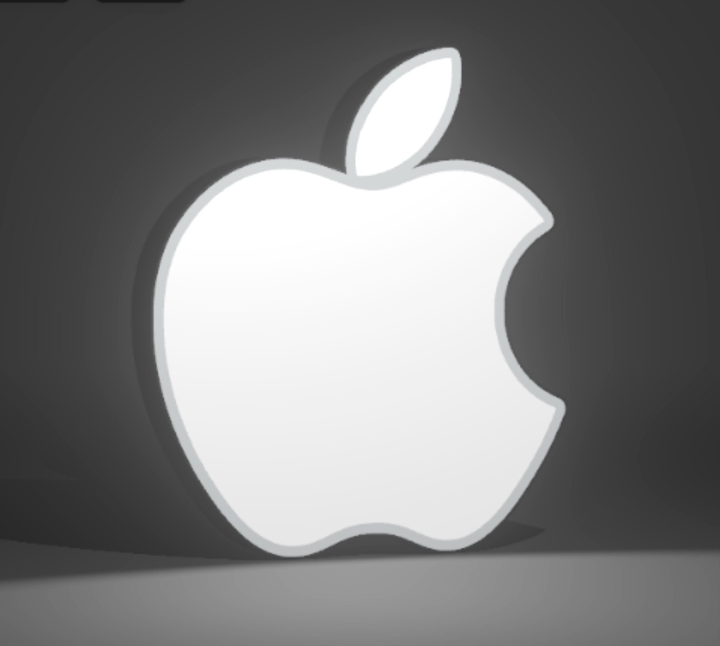 APPLE COMPUTER LOGO LED LIGHT BOX SIGN MODERN VERSION 12.25″ TALL TRUSTED SELLER