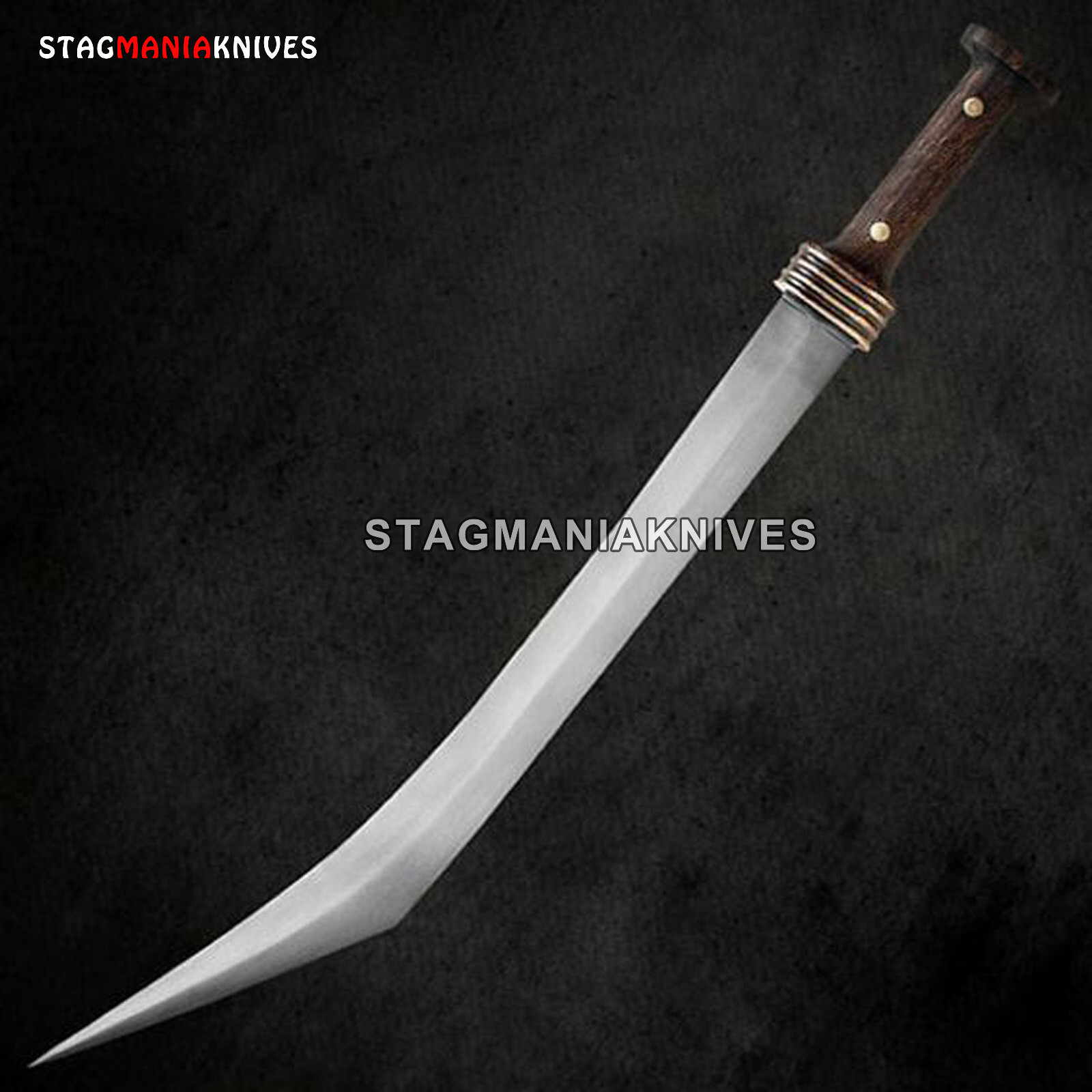 Hand-made Forged In Fire J2 Steel Hunting Spartacus Sica Sword of Roman Empire