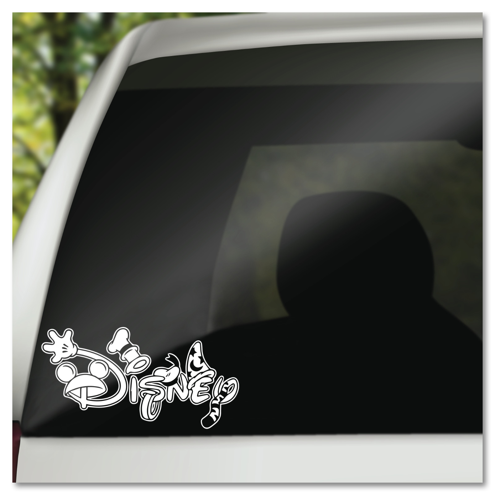 6″ Disney Park Characters Vinyl Decal Sticker