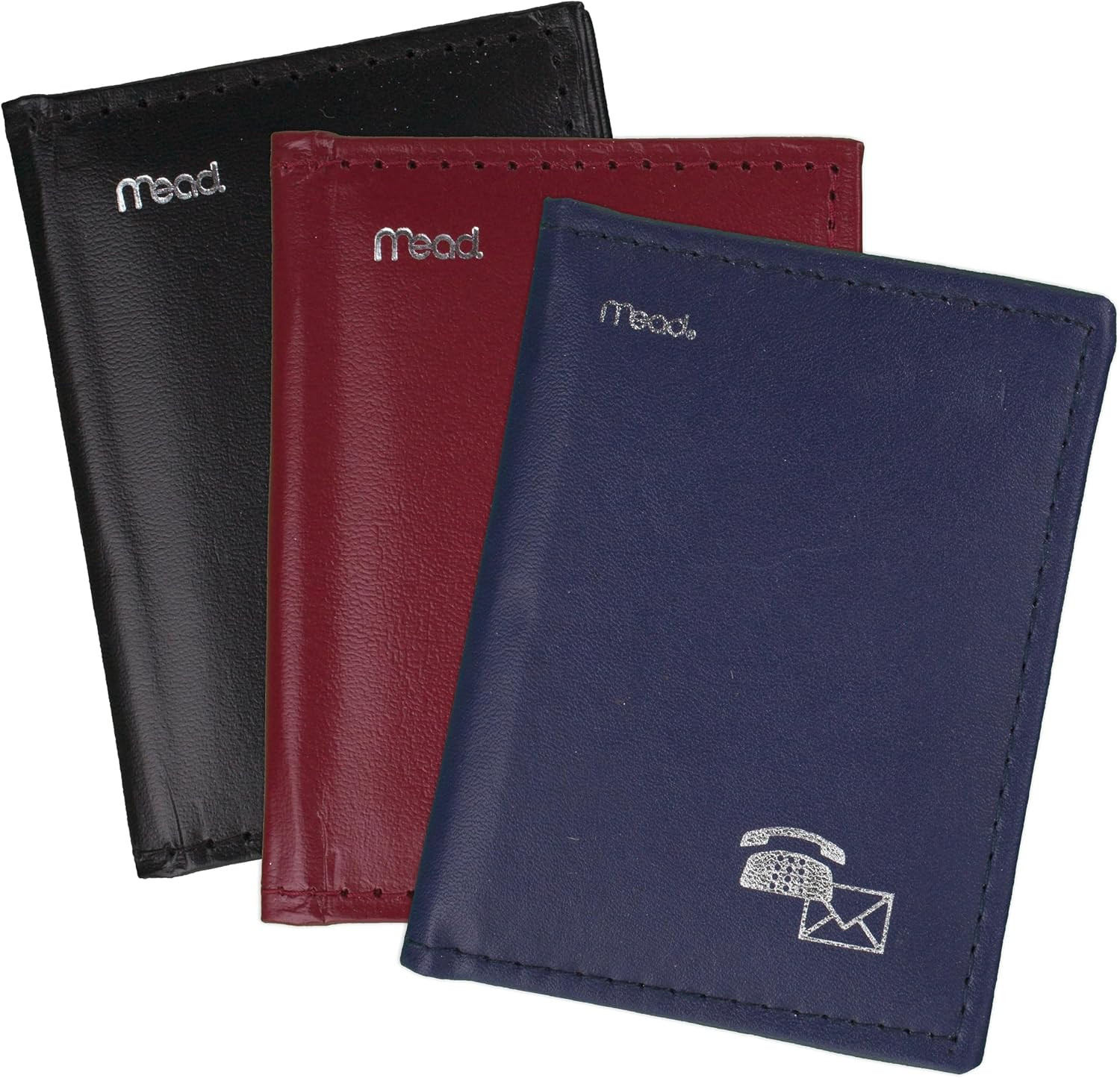 Mead Telephone & Address Book, 3″ X 4″, 384 Entries, Color Will Vary (67142)
