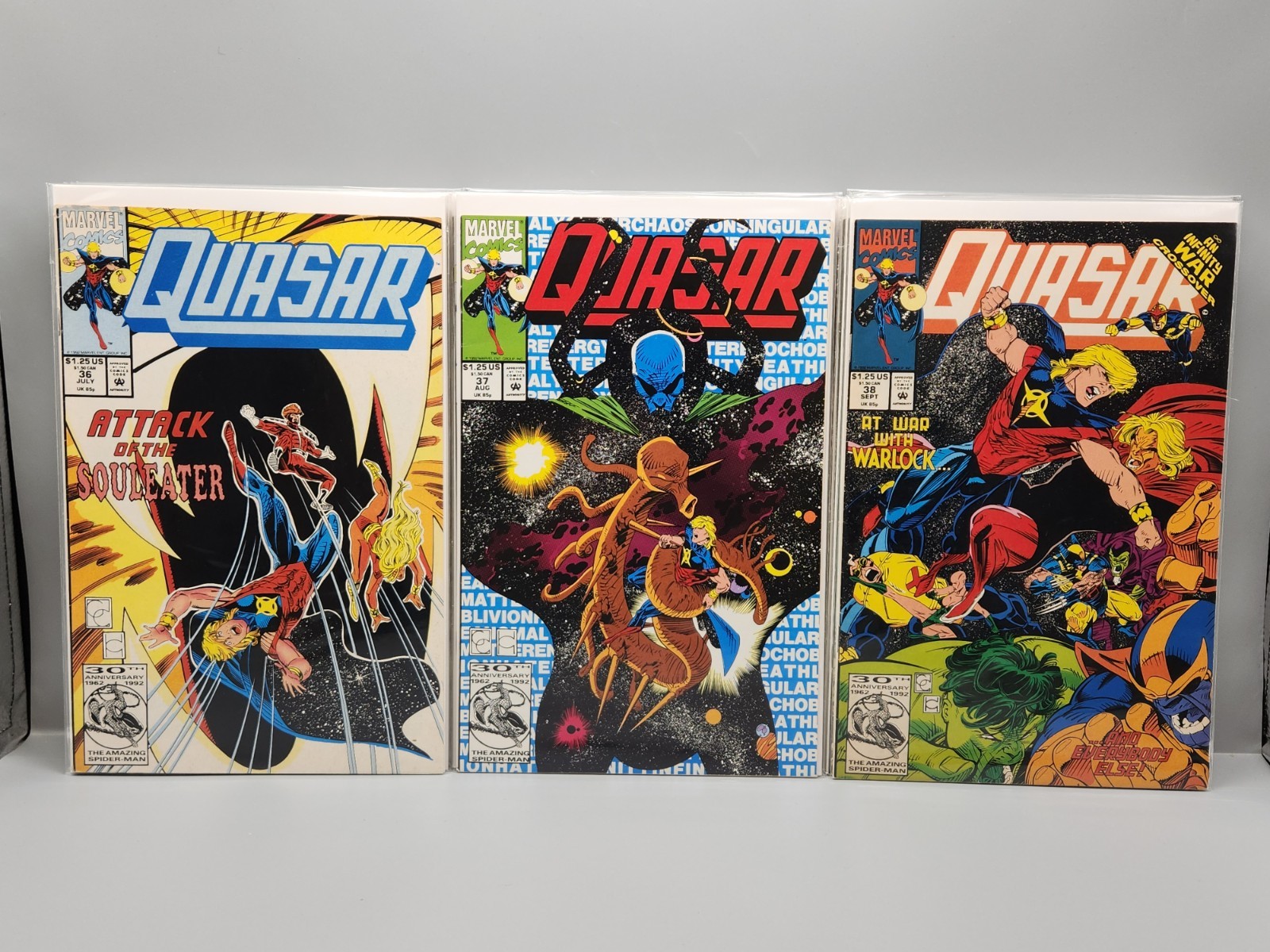 Quasar #1-60 Incomplete Lot Of 48 Marvel Comics 1989/Free Shipping