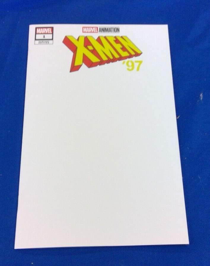 Marvel Animation X-Men ’97 #1 3rd Printing Blank Sketch Cover