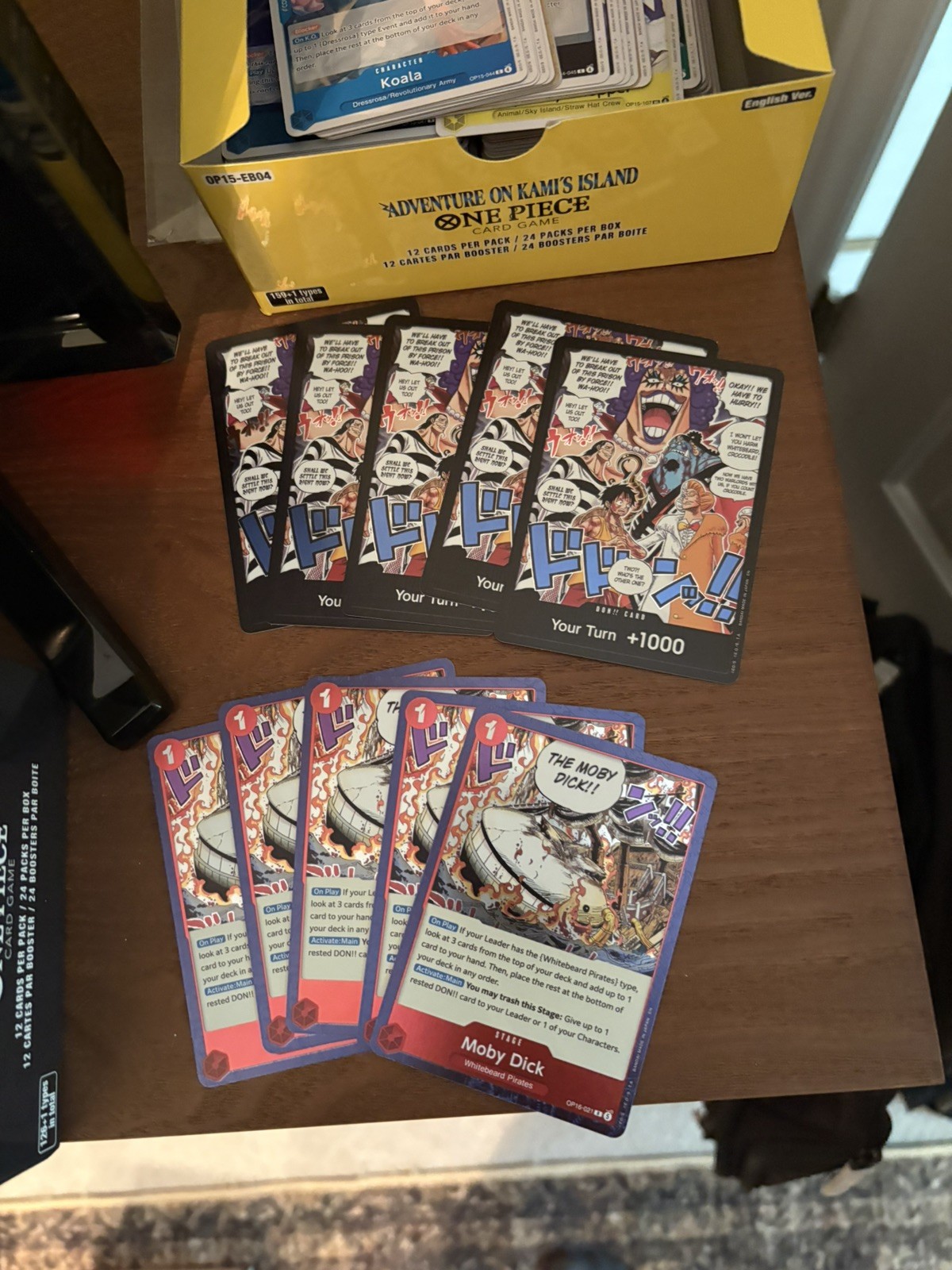2000+ One Piece TCG OP-16 and Op-15 Common-Rare Foil-Don-Event Bulk Card Set
