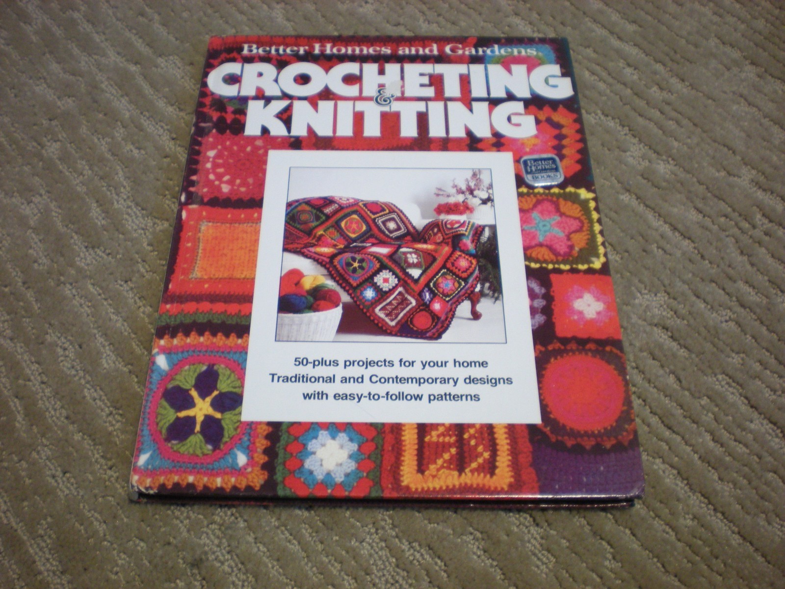 Better Homes and Gardens Crocheting & Knitting Hardcover Combined Shipping