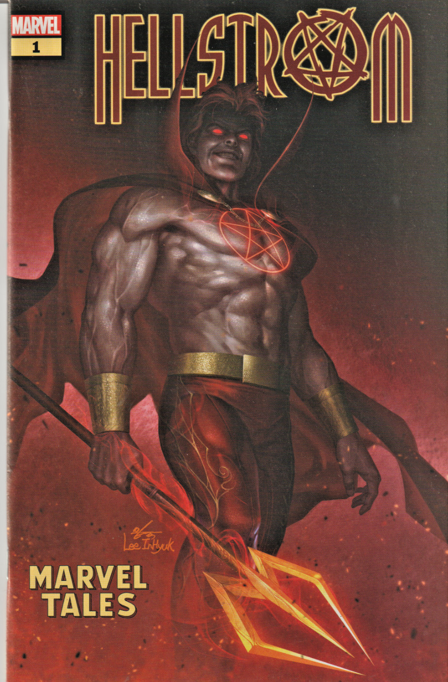 HELLSTROM : MARVEL TALES $7.99 GIANT-SIZE ONE-SHOT MARVEL 2021 NICE!!!