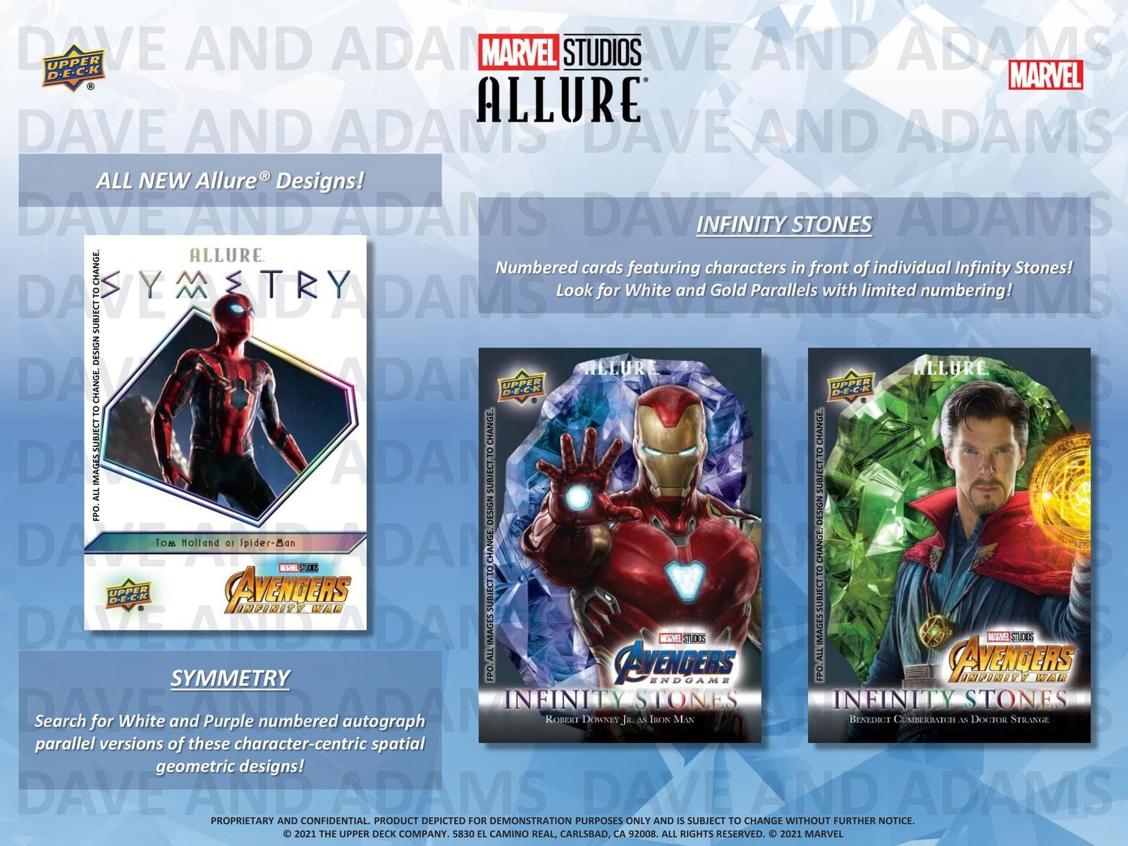 2022 Upper Deck Marvel Studios Allure Hobby Box
