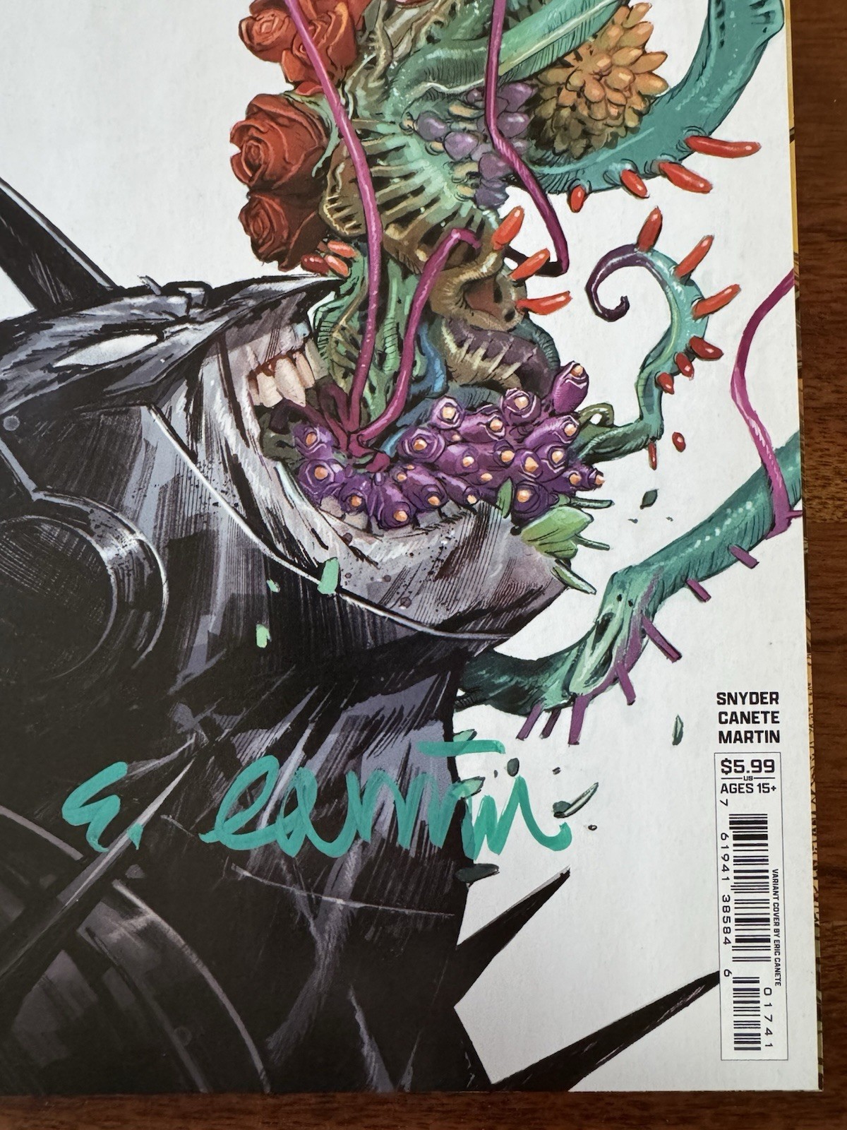 Absolute Batman #17 – SIGNED by Eric Canete Variant – DC Comics 2026 – New! COA